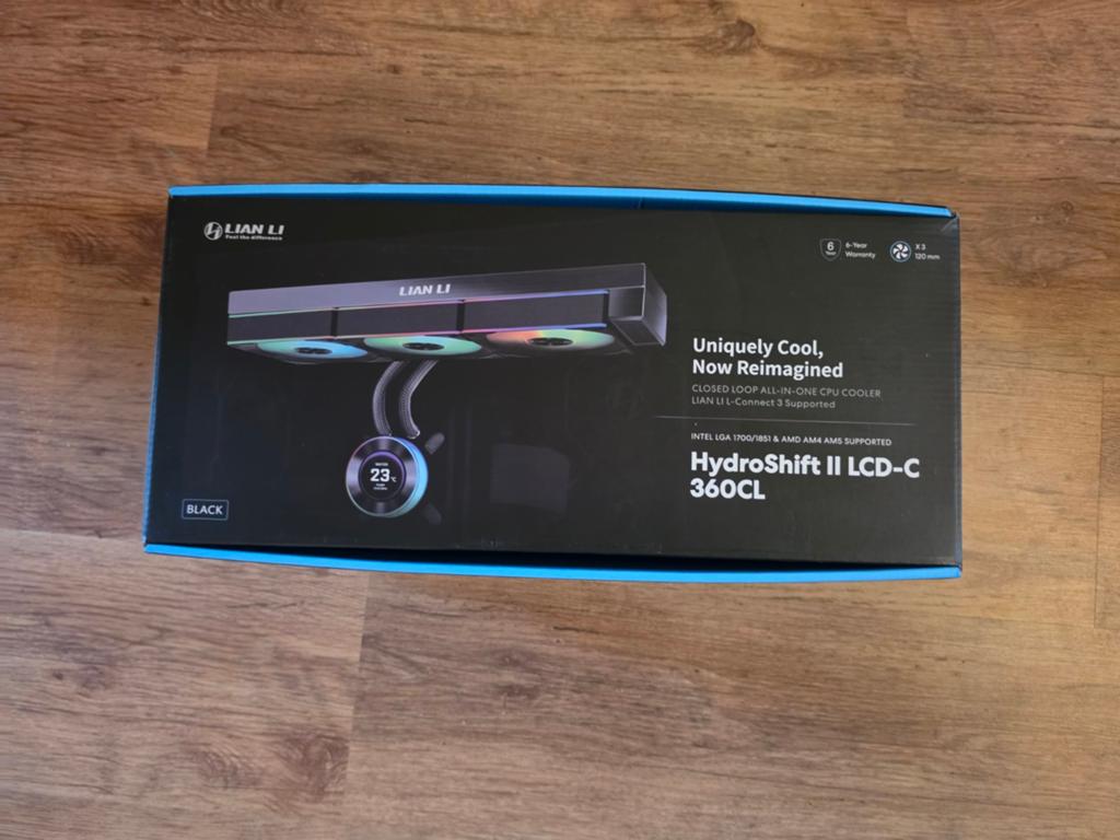 Lian Li Hydroshift II LCD-C 360CL Display., Ophalen of Verzenden, Nieuw, Luchtkoeling