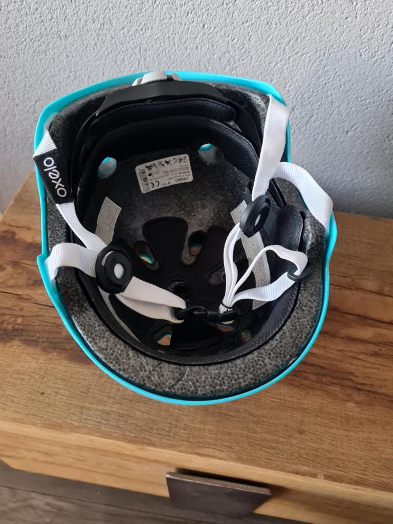 Kinder helm oxelo, Ophalen of Verzenden, Zo goed als nieuw