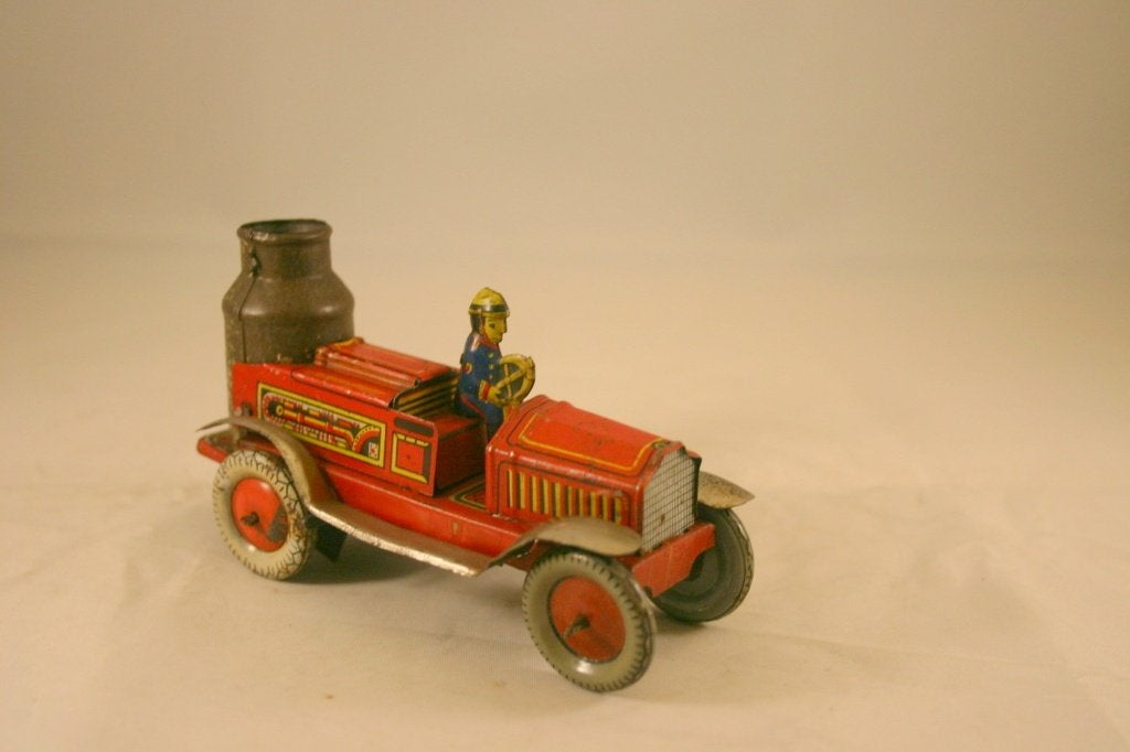 Arnold  1950's  Blikken Brandweerauto, Verzenden