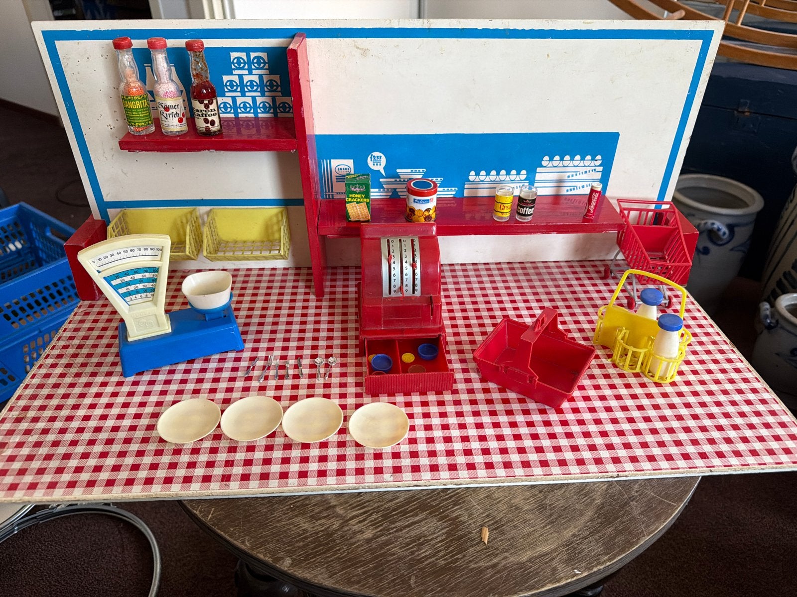 vintage Sio Holland winkelset incl. Div. Geobra-accessoires, Ophalen, Gebruikt, Jongen of Meisje