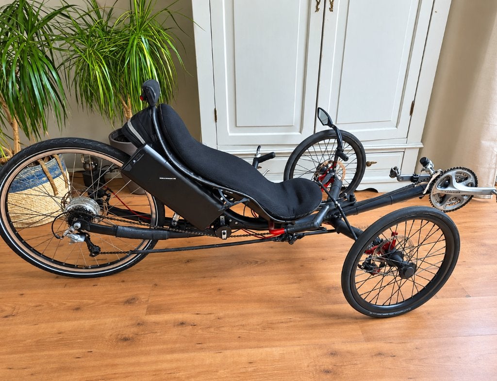 USVA Ligfiets Trike – 3-wieler – Sportieve ligfiets, Ophalen, Gebruikt, Schijfrem, Overige merken