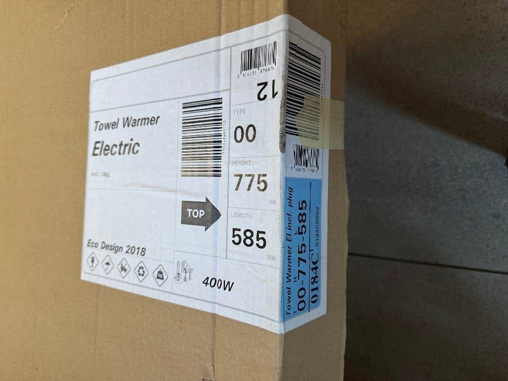 Electrische design radiator, Doe-het-zelf en Verbouw, Verwarming en Radiatoren, Ophalen, 30 tot 80 cm, Radiator, Nieuw