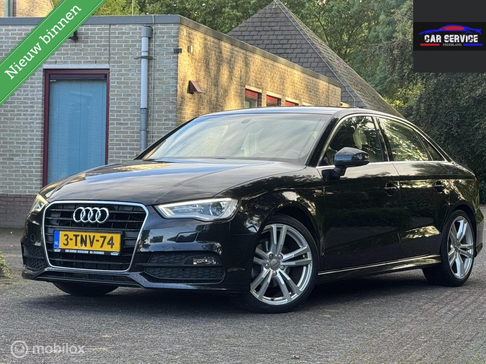 Audi A3 Limousine 1.4 TFSI CoD Ambition Pro Line S/NAP/APK, Gebruikt, Euro 6, 4 cilinders, Zwart