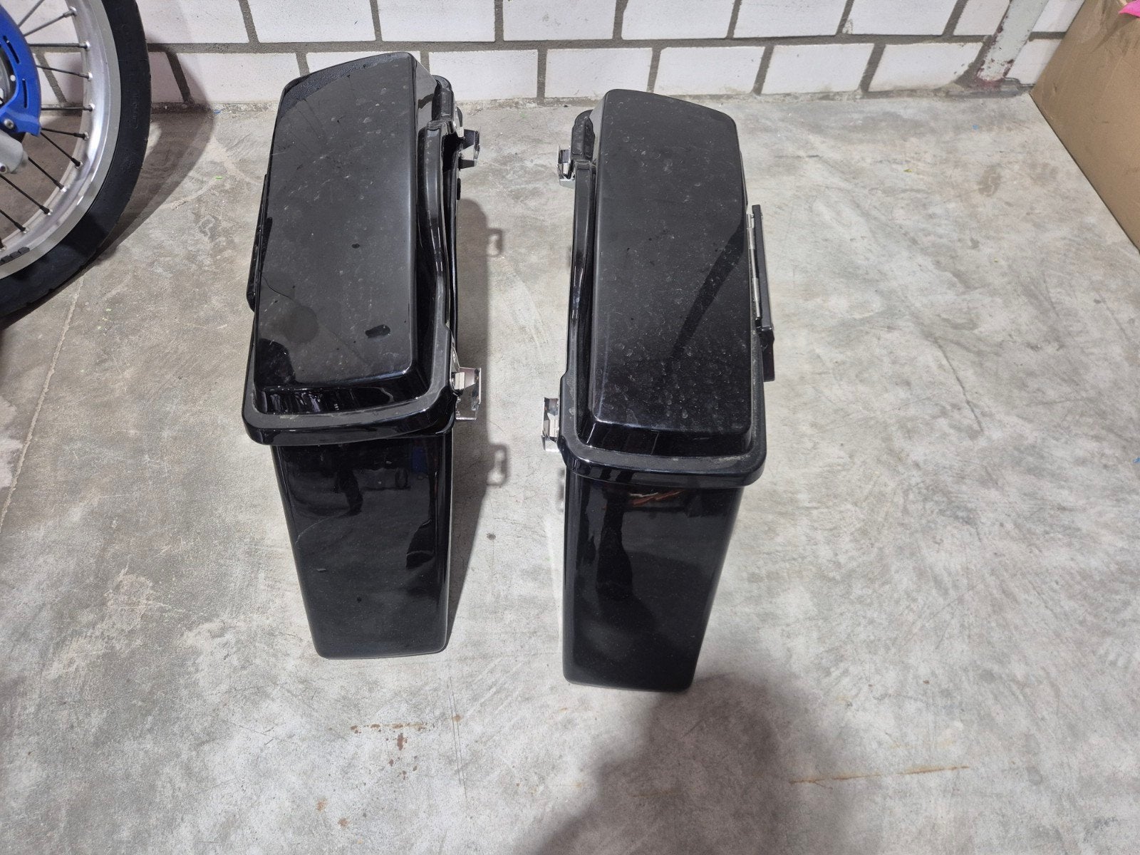 Harley davidson koffers 1998 -2013, Motoren, Ophalen of Verzenden