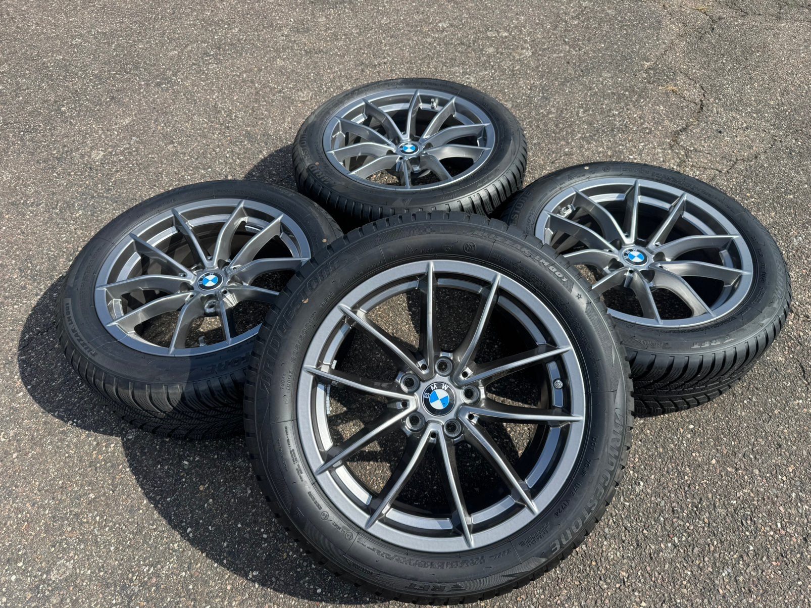 BMW Z4 G29 17 inch breedset velgen winterbanden origineel, Ophalen, Velg(en), Nieuw, 17 inch
