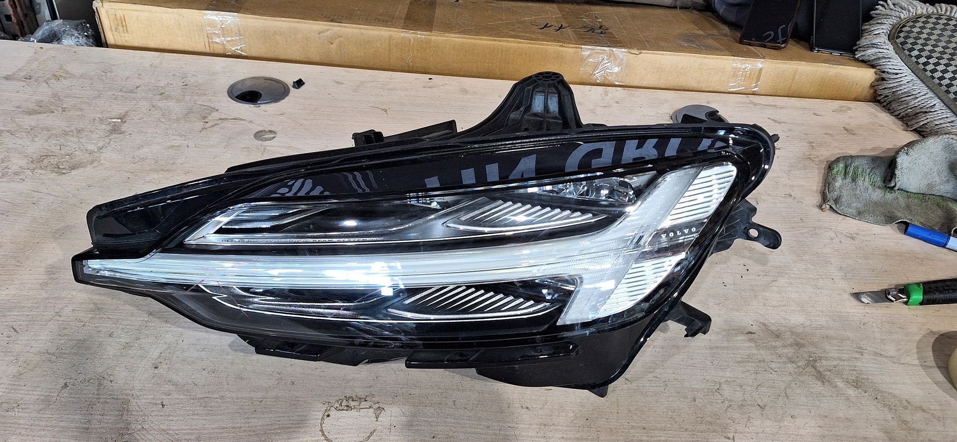 volvo v60 koplamp, Auto-onderdelen, Verlichting, Gebruikt, -, -, Ophalen of Verzenden
