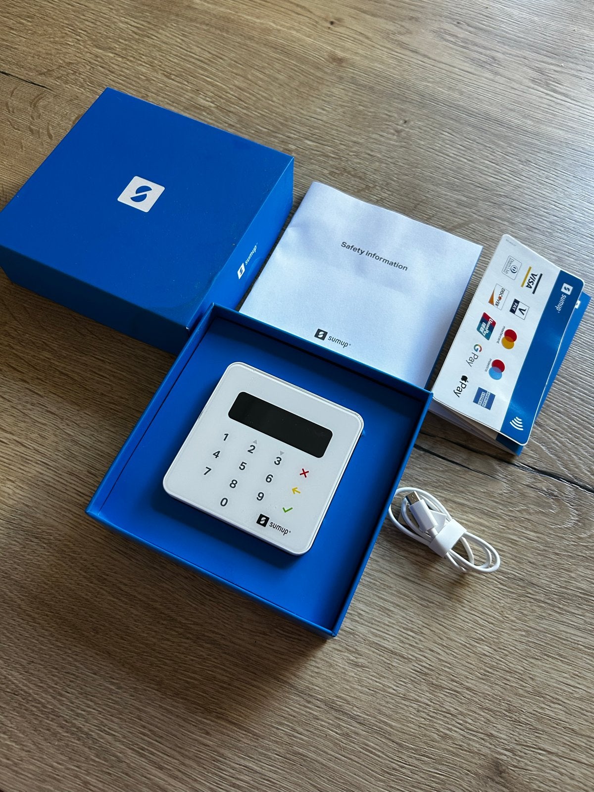 SumUp Air pinautomaat - Draagbaar en gebruiksvriendelijk, Ophalen of Verzenden