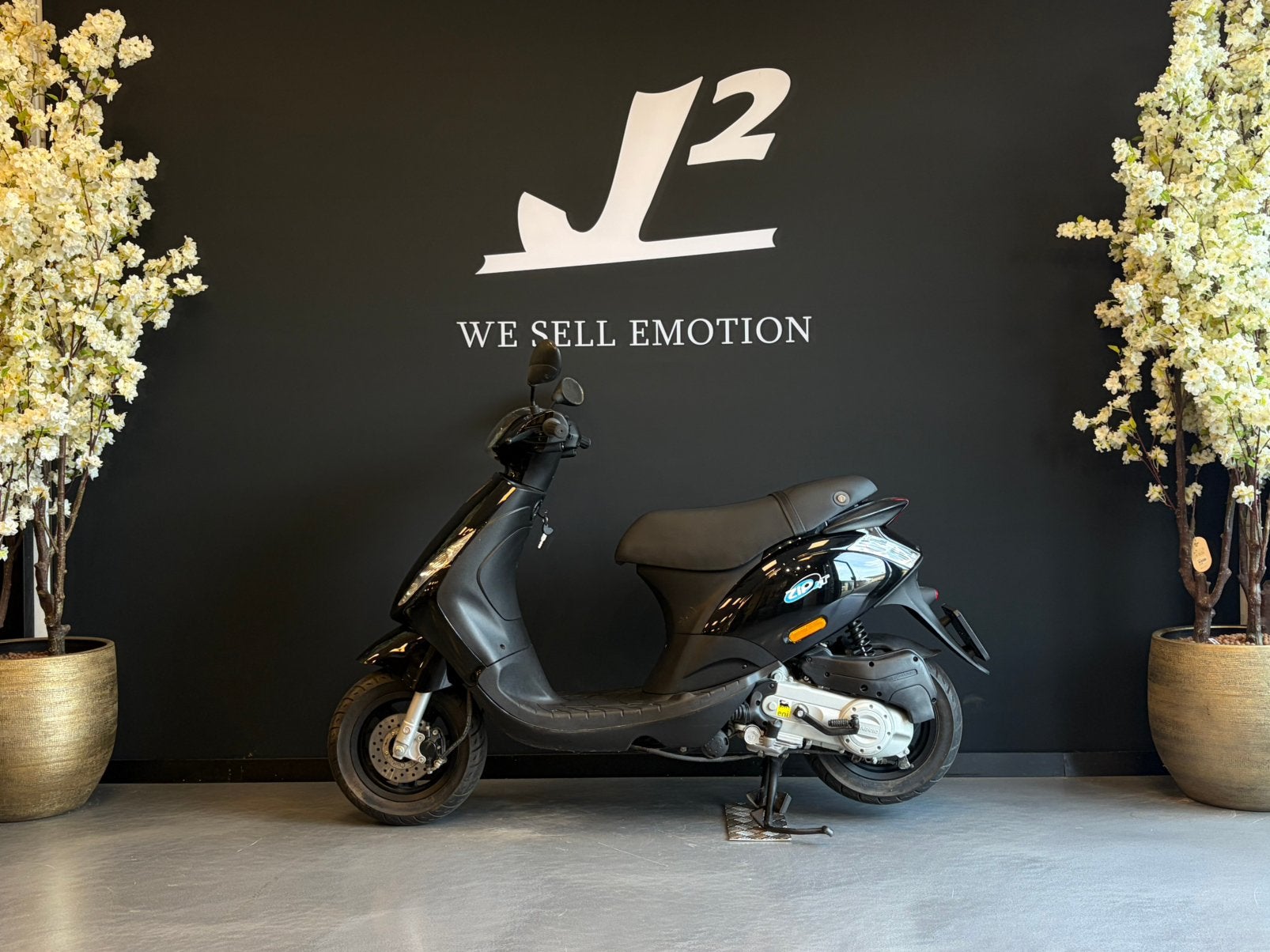 Piaggio Zip | Zwart | Brom | 2010 | 1024 km | 1 eig, ., Ophalen of Verzenden, ., 500 cc