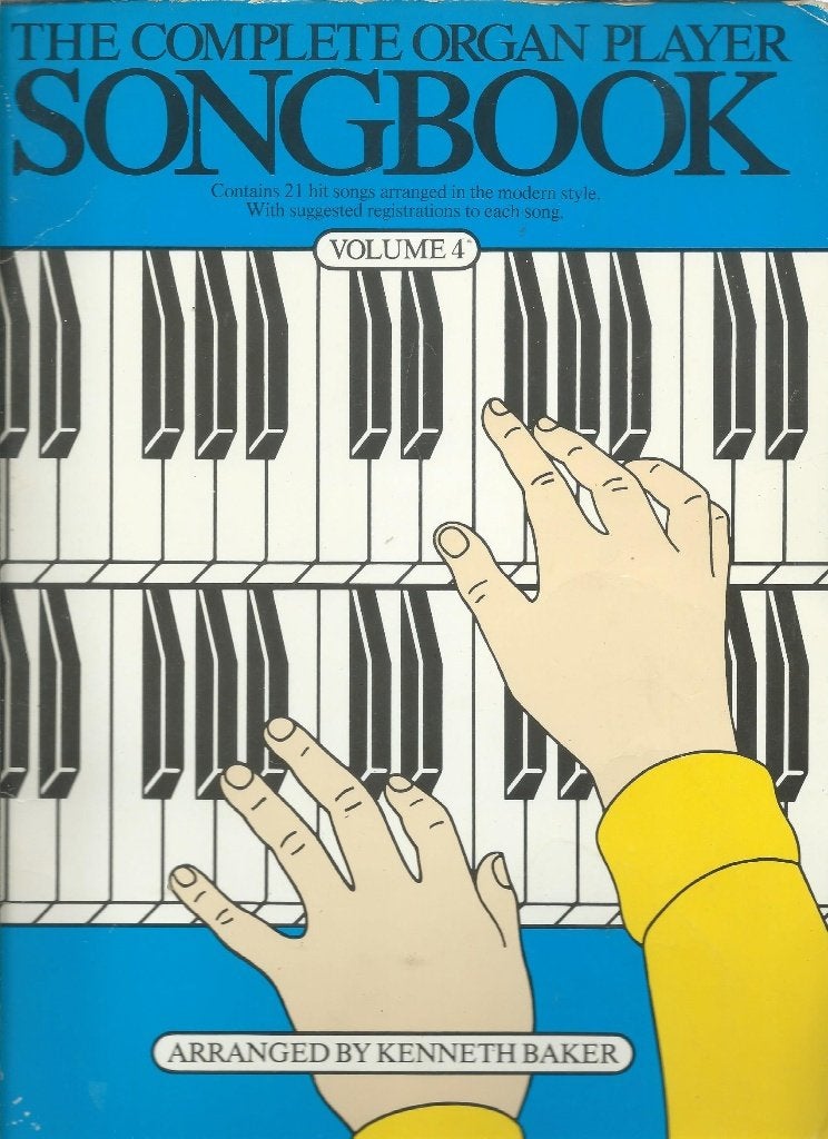 The Complete Organ Player Songbook volume 4, Gebruikt, Piano, Ophalen of Verzenden, Thema