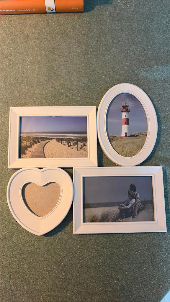 Fotolijstje (gratis!), Huis en Inrichting, Woonaccessoires | Lijsten, Ophalen, Zo goed als nieuw, Hout, Minder dan 50 cm