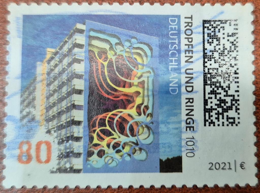 Postzegel Duitsland 2021, Ophalen of Verzenden, 1990 tot heden, Gestempeld