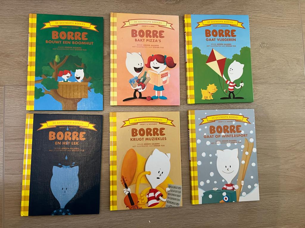 Borre boeken - groep 3 (6 stuks), Boeken, Ophalen of Verzenden, Gelezen, Fictie algemeen