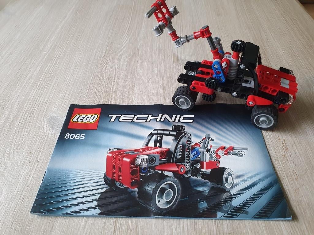 LEGO Technic 8065 - 8512 - 8513 - 9390, Lego, Compleet, Ophalen of Verzenden, Zo goed als nieuw