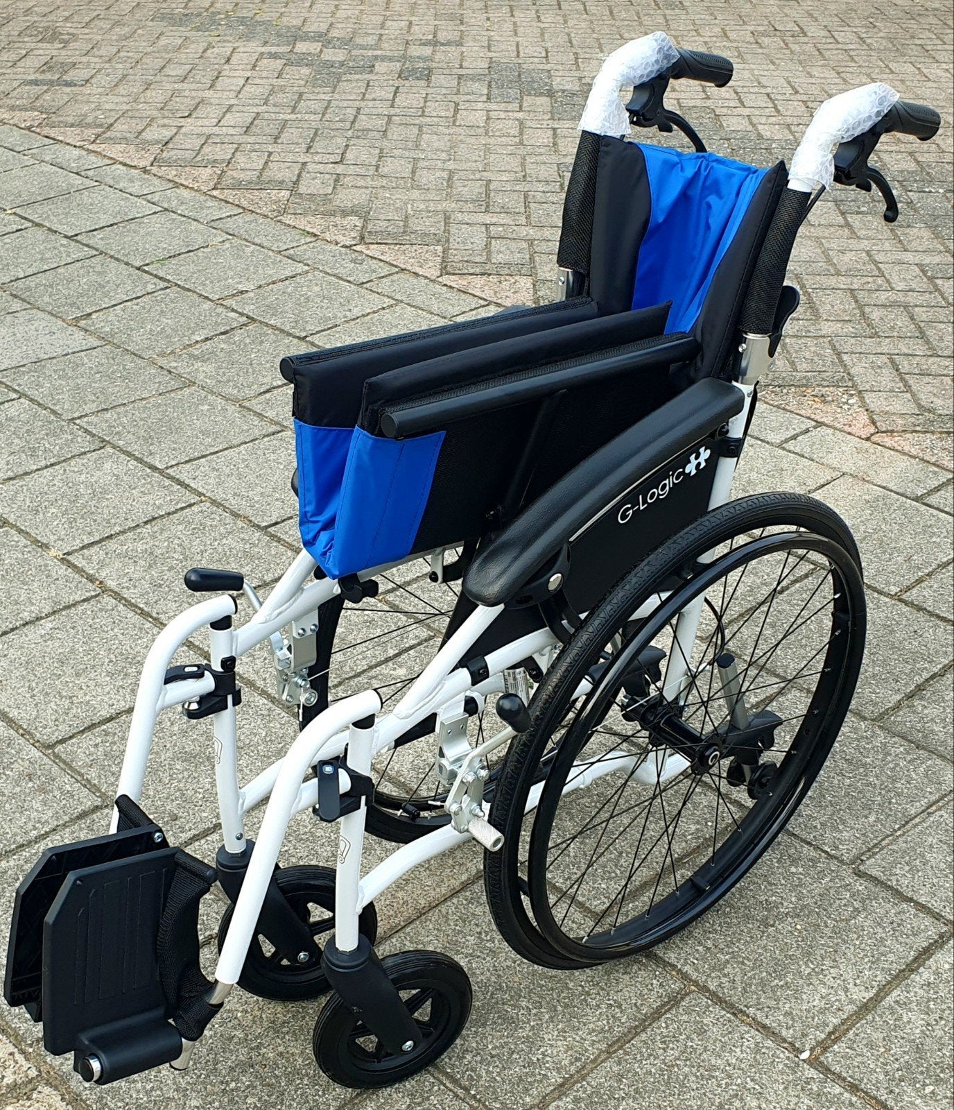 Lichtgewicht rolstoel inklapbaar merk Excel G-logic NIEUW, Diversen, Rolstoelen, Excel G-Logic, Excel G-Logic, Nieuw, Duwrolstoel
