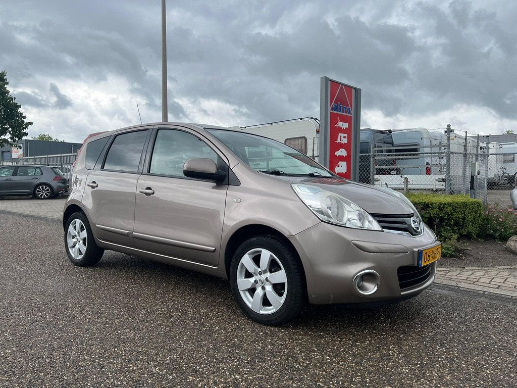 Nissan Note 1.6 Connect Edition | NAVI | Cruise Control | El, Auto's, Nissan, Gebruikt, 4 cilinders, Bruin, 49 €/maand