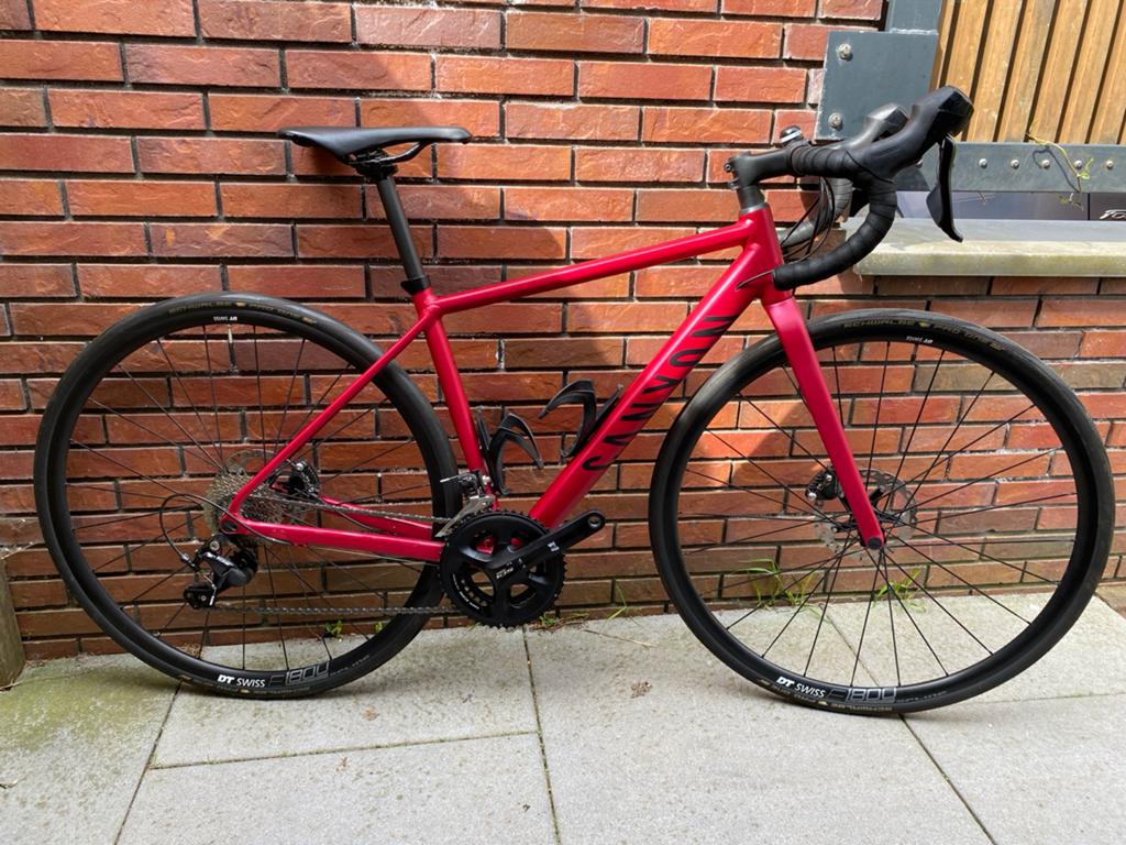 Canyon Endurace AL racefiets XS - Shimano 105, Fietsen en Brommers, Fietsen | Racefietsen, 28 inch, 10 tot 15 versnellingen, Aluminium