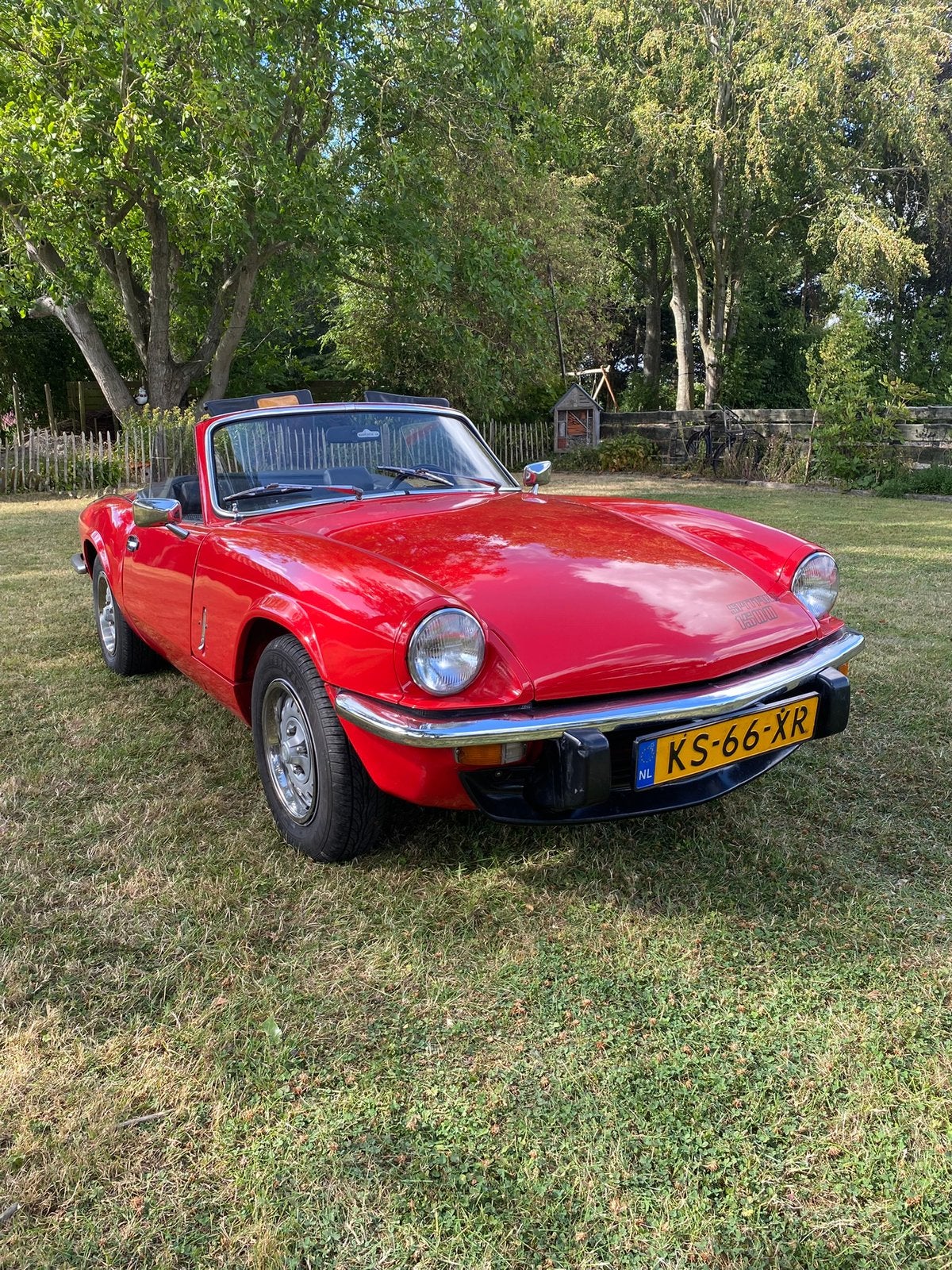 Triumph Spitfire 1.5 TC 1978 Rood, foto 3