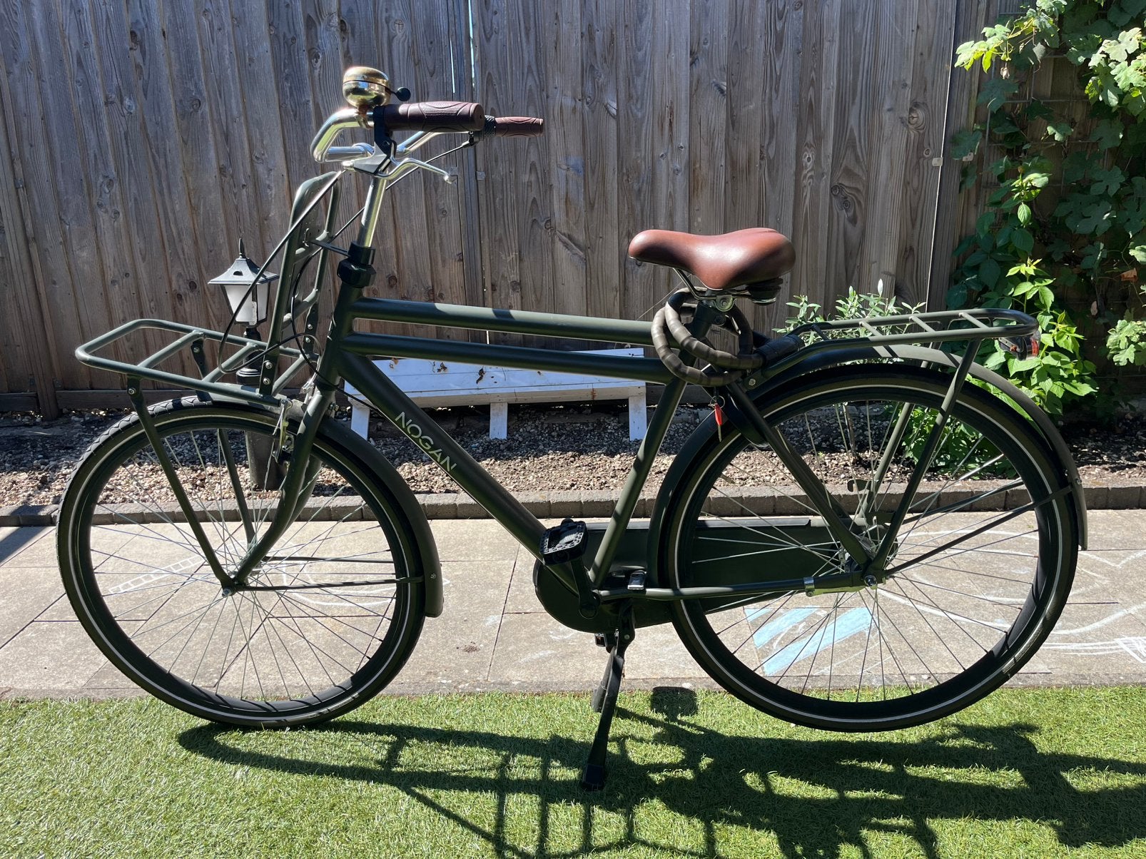 Nogan herenfiets 57 inch, Fietsen en Brommers, Zo goed als nieuw, 55 cm of meer, Ophalen, 53 tot 57 cm