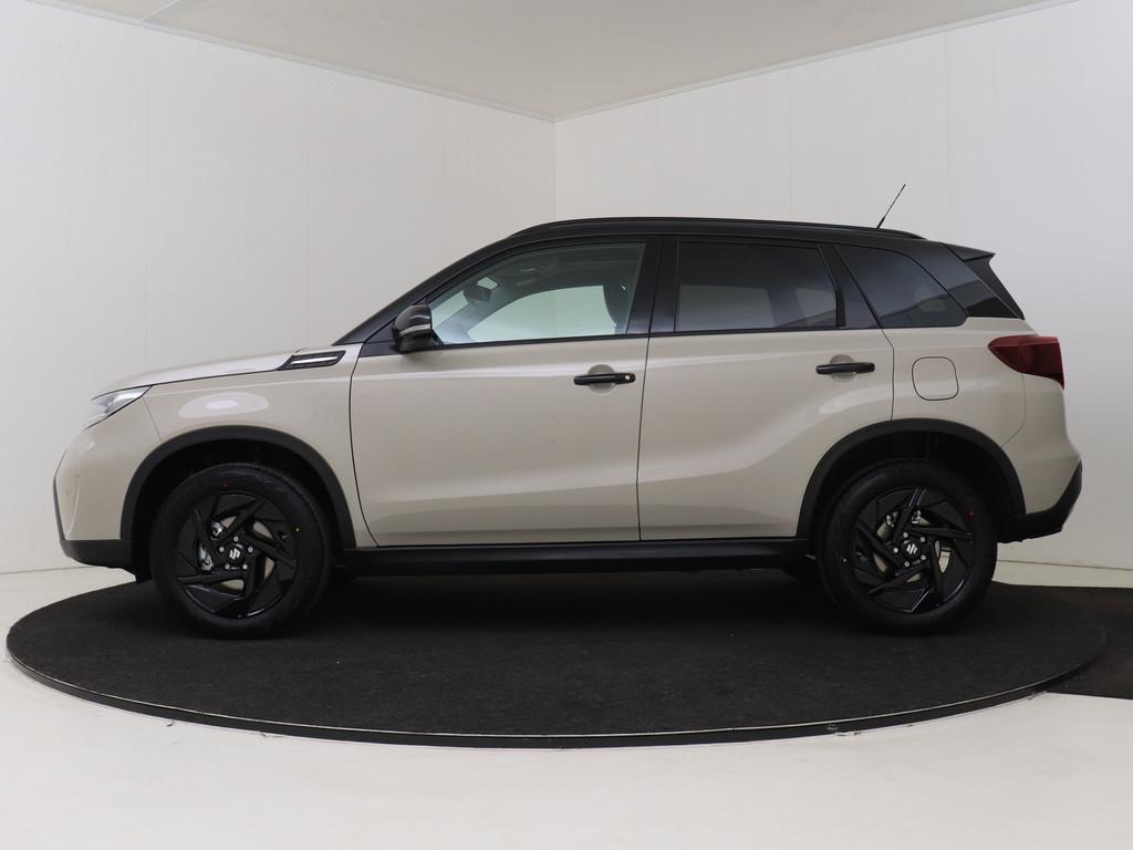 Suzuki Vitara 1.4 Boosterjet Smart Hybrid 60th Special Editi, 12 maanden, Zwart, 4 cilinders, Beige
