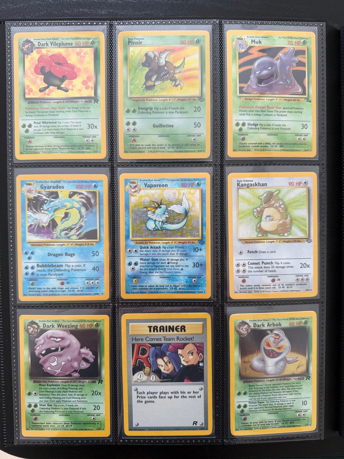 Oude Pokémon kaarten - 8 holo’s, Verzenden, Gebruikt, Meerdere kaarten