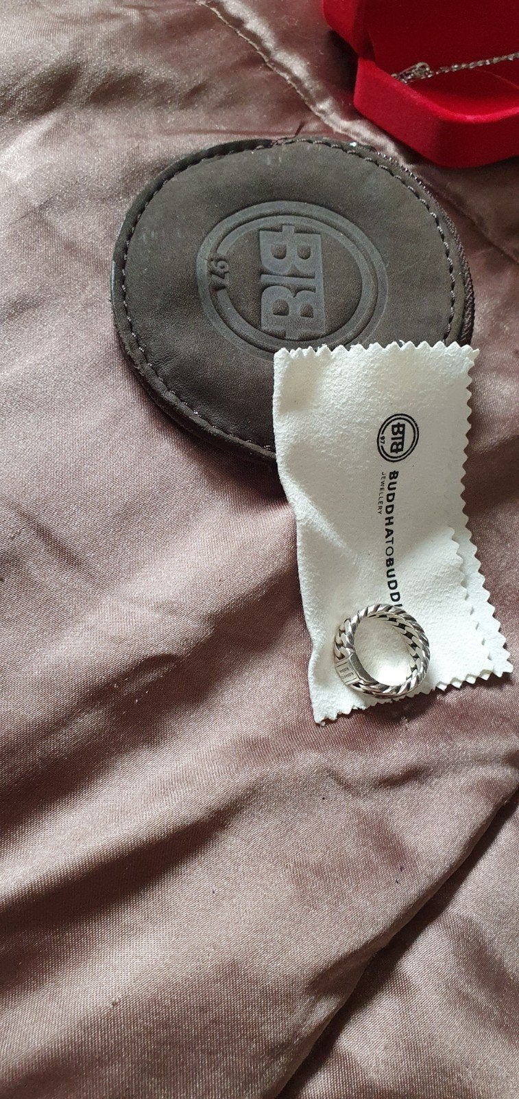 Budha to  budha  ring 925 zilver mt 18, Ophalen of Verzenden, Zo goed als nieuw, 17 tot 18, Dame