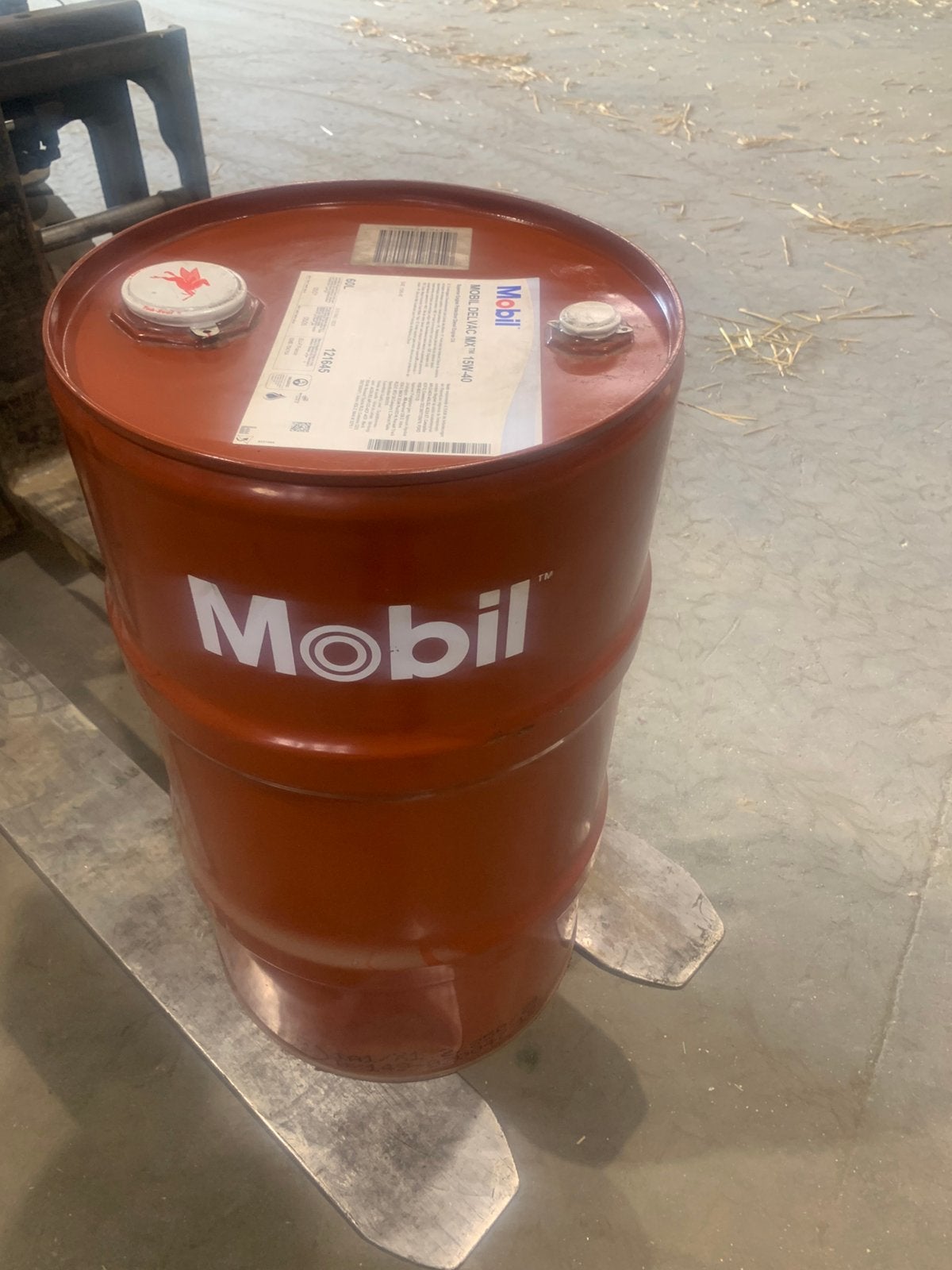 Mobil delvak MX 15W-40 diesel motorolie, Ophalen