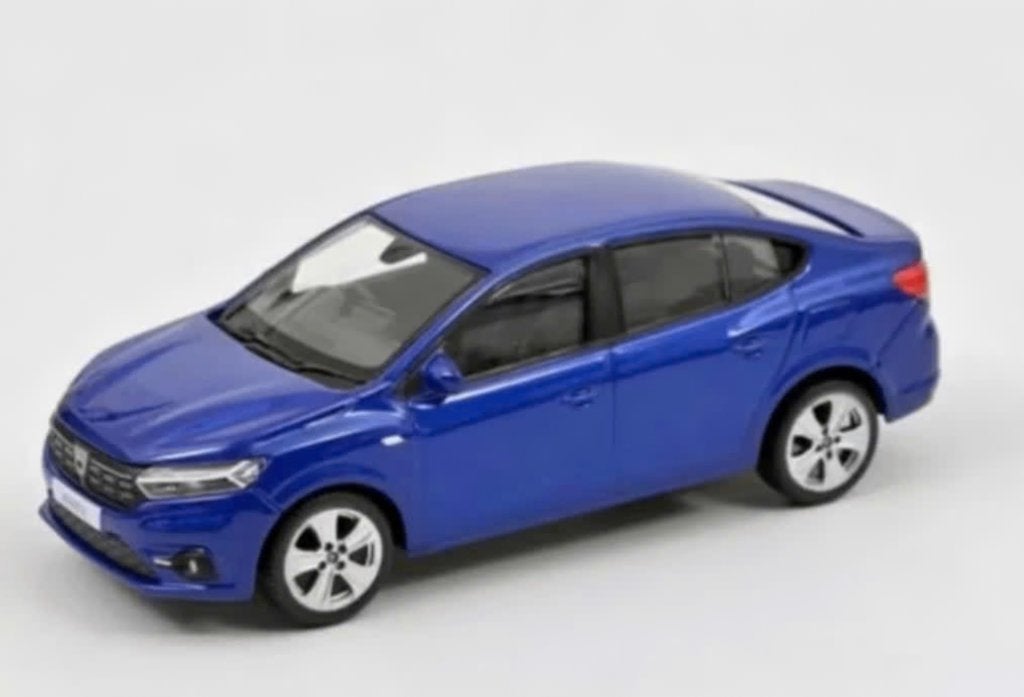 Dacia Logan 2021 Iron Blauw schaal 1:43 NOREV ref. 509042, Verzenden, Nieuw, Auto, Norev