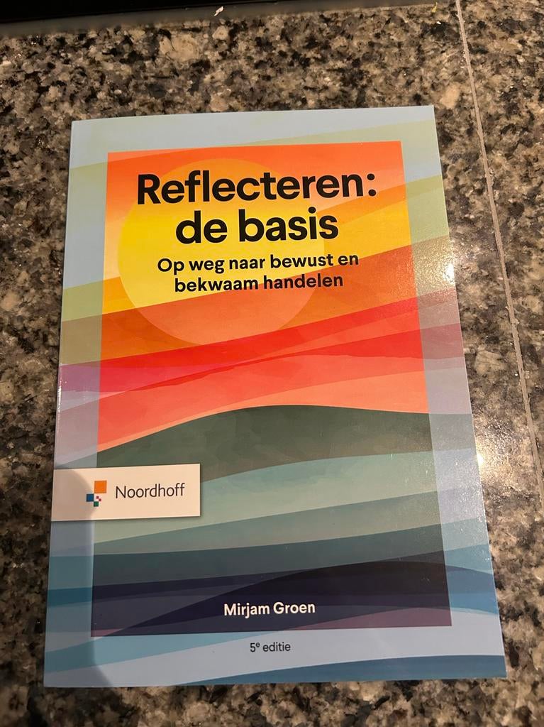 Mirjam Groen - Reflecteren: de basis, Ophalen of Verzenden, Zo goed als nieuw, Mirjam Groen