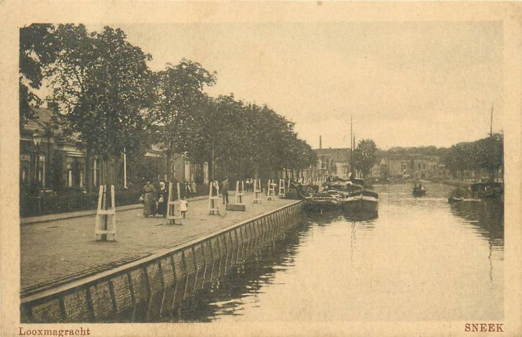 388-297-017 Sneek Looxmagracht, Verzenden, Voor 1920, Friesland