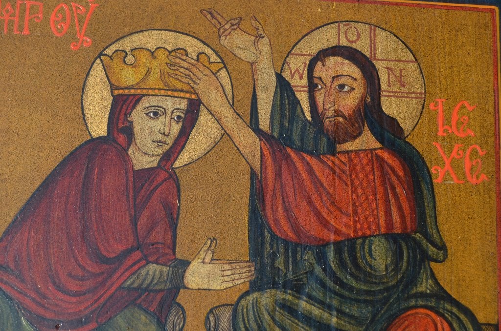 Icoon Jan Michielsen in goede staat, Ophalen of Verzenden, Gebruikt, Overige typen, Christendom | Katholiek