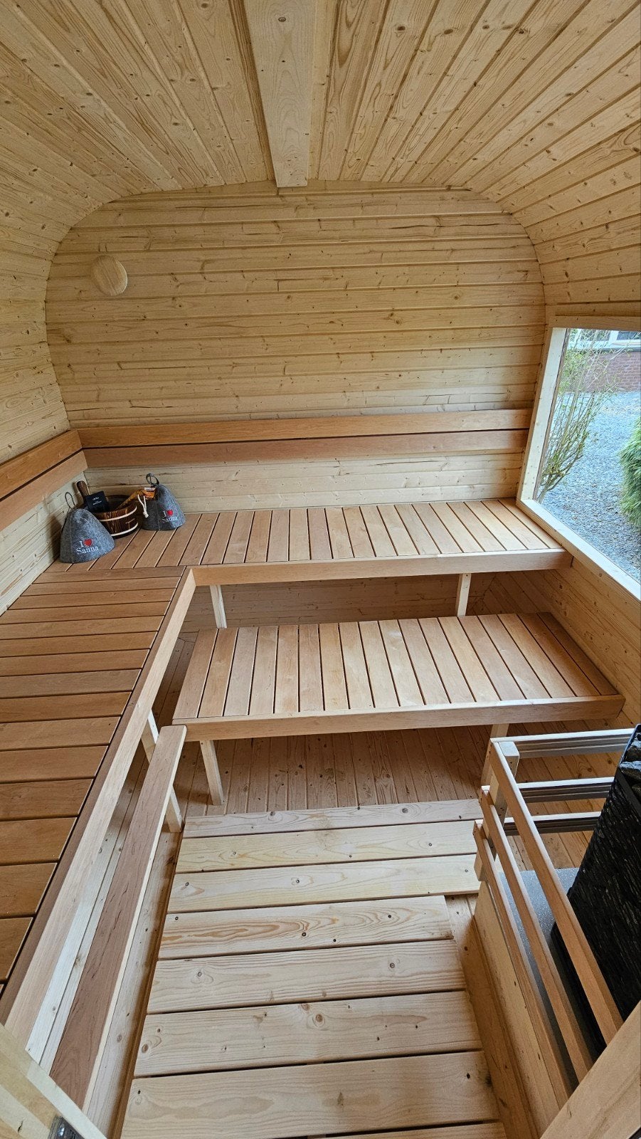 5M Cube Sauna Gratis Levering en Plaatsing - 10% KORTING, Sport en Fitness, Sauna, Ophalen of Verzenden, Nieuw, Complete sauna