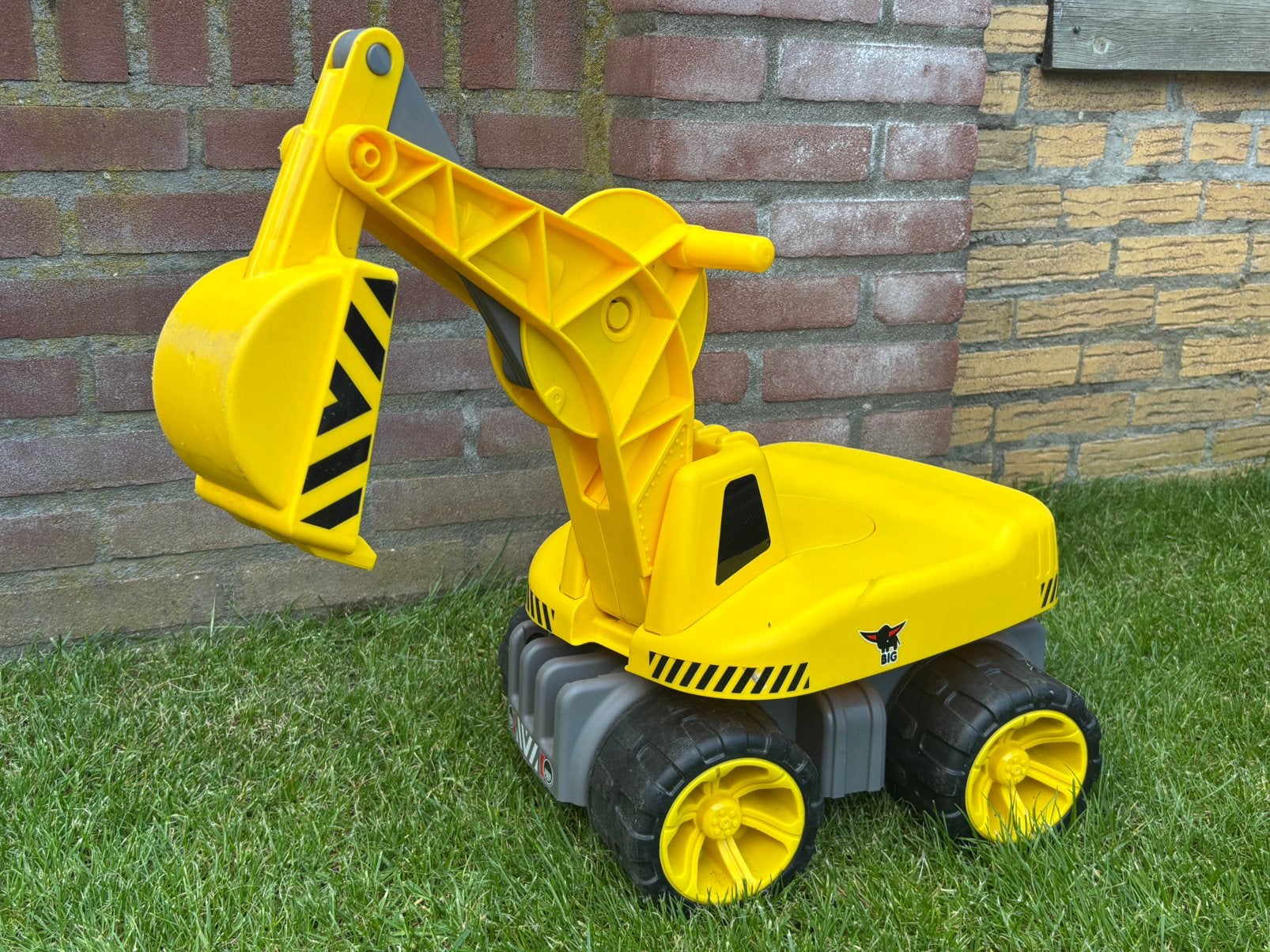 De BIG 'Power Worker' Maxi Digger graafmachine, Ophalen, Zo goed als nieuw