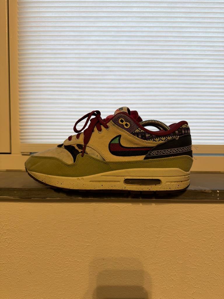 Nike Air Max 1 - Maat 44,5, Kleding | Heren, Schoenen, Ophalen of Verzenden, Zo goed als nieuw, Overige kleuren, Sneakers of Gympen