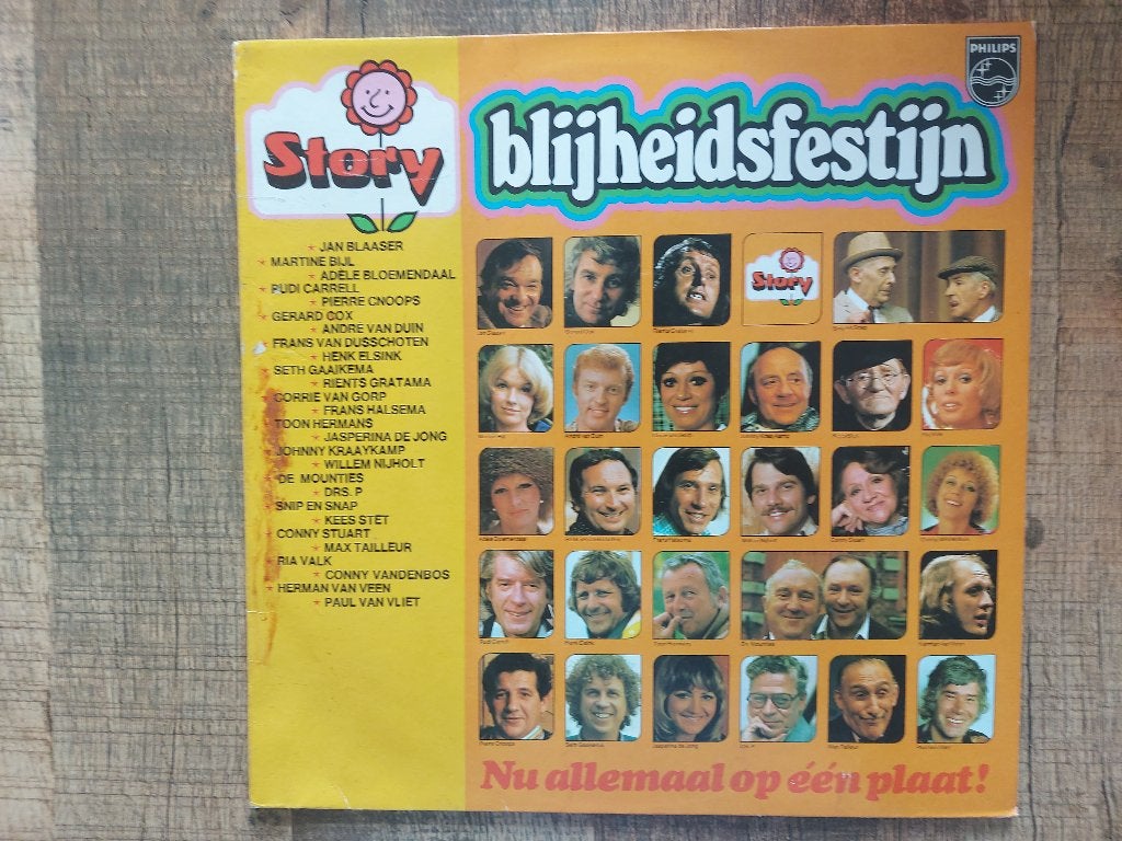 LP Story Blijheidsfestijn / Various aritsts, LP, Gebruikt, Ophalen of Verzenden, Pop
