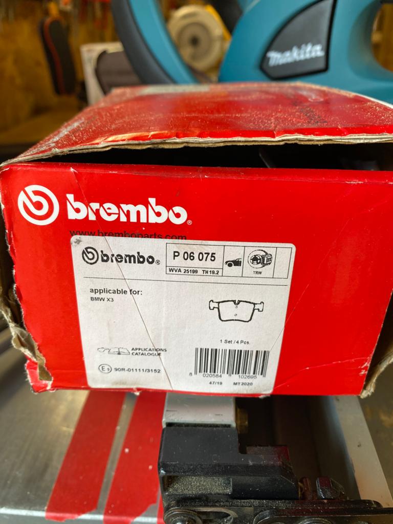 Bmw Brembo p06075 remblokken, Ophalen of Verzenden, Nieuw, BMW