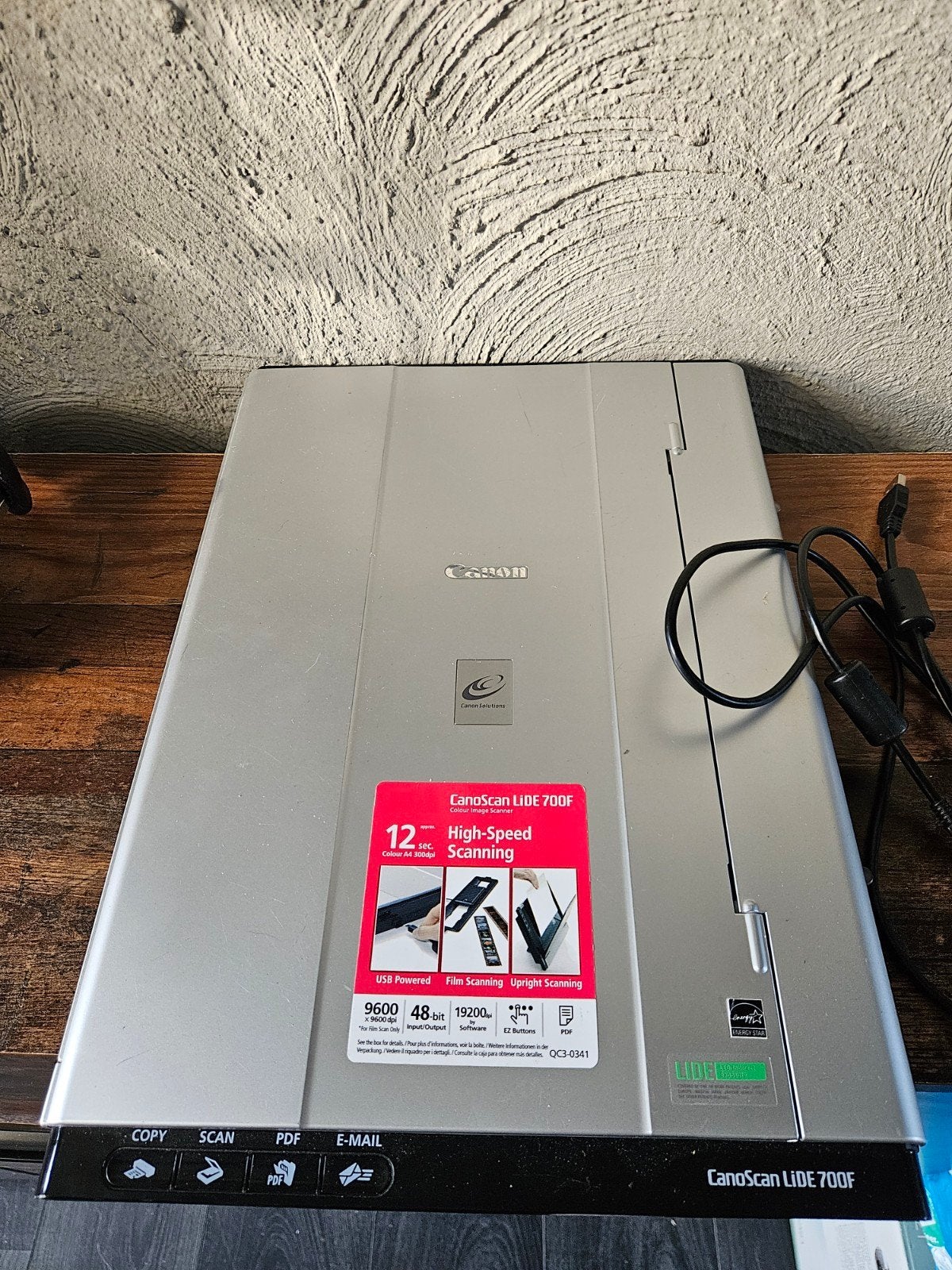 Canon CanoScan LiDE 700F Flatbedscanner met Filmscanner, MacOS, Canon, Ophalen of Verzenden, Zo goed als nieuw