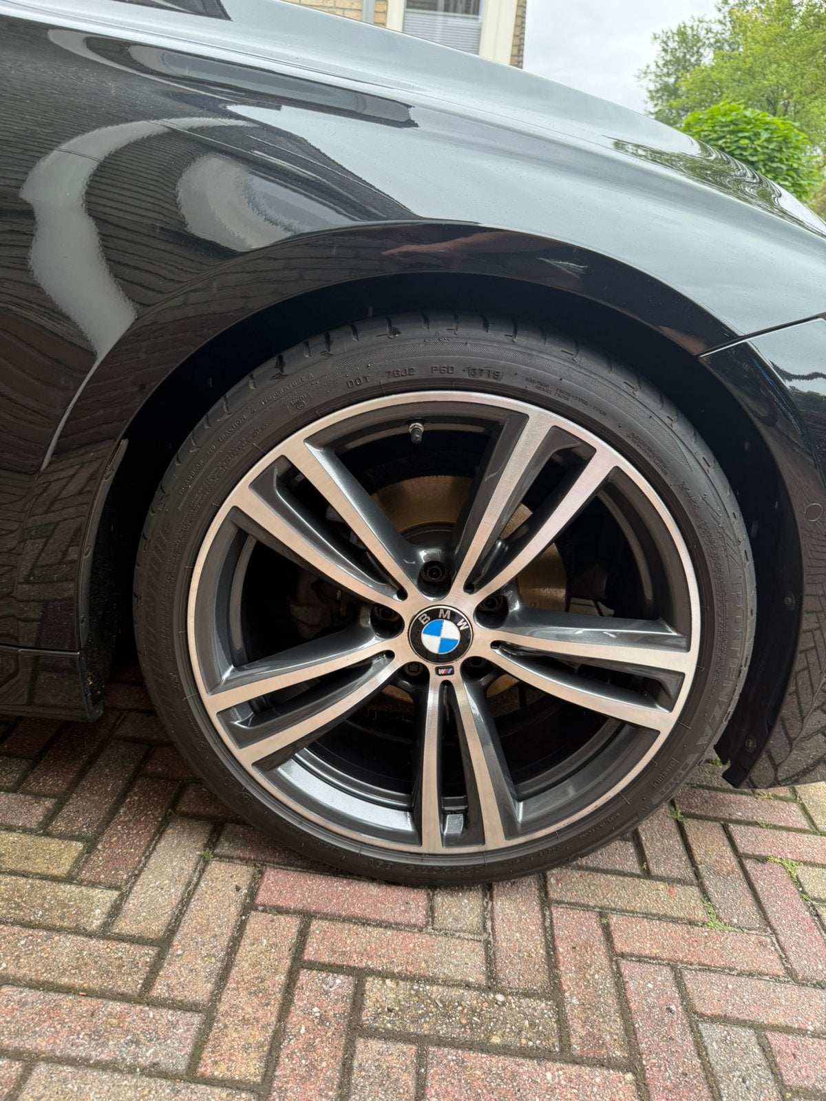 Bmw styling 442m 19 inch velgen breedset f30 f31 f34, Gebruikt, 255 mm, Velg(en), Personenwagen