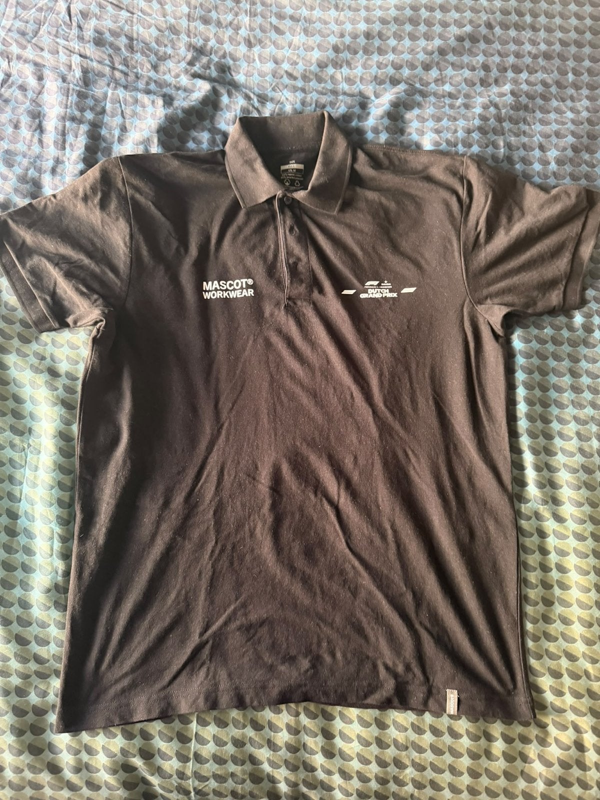 Zwart Formule 1 T-shirt - Mascot Workwear, Ophalen of Verzenden, Zo goed als nieuw, Maat 48/50 (M), Zwart