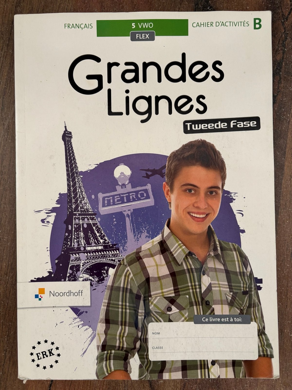 Grandes Lignes Frans 5 VWO Flex Cahier d'activités B, Boeken, Ophalen of Verzenden, Alpha, Gelezen, WO