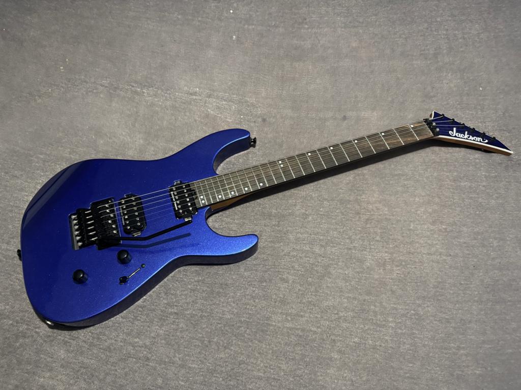 Jackson American Virtuoso Mystic Blue met originele koffer, Ophalen of Verzenden, Zo goed als nieuw, Solid body, Overige merken