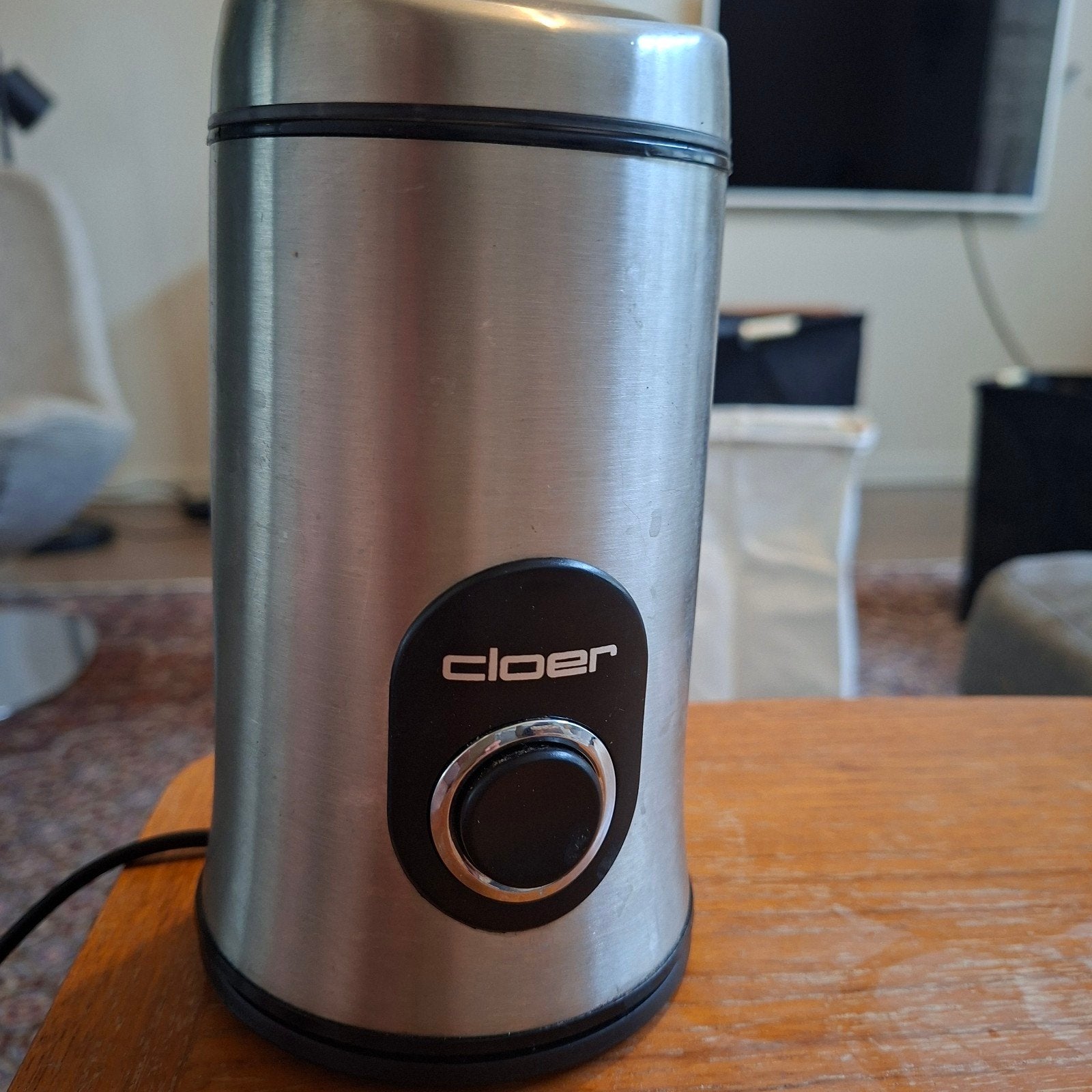 Cloer Koffiemolen Type 757 - RVS, Ophalen of Verzenden, Zo goed als nieuw