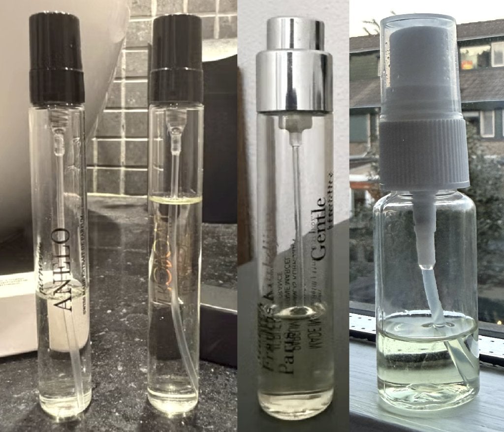 22ml Niche Parfum Anelo Désobéissant & MFK Gentle Fluidity &, Ophalen of Verzenden, Zo goed als nieuw