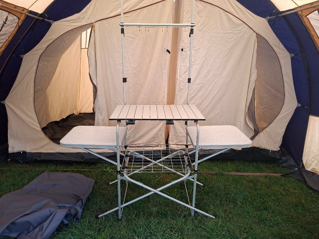 Camping keukentje, Ophalen, Gebruikt