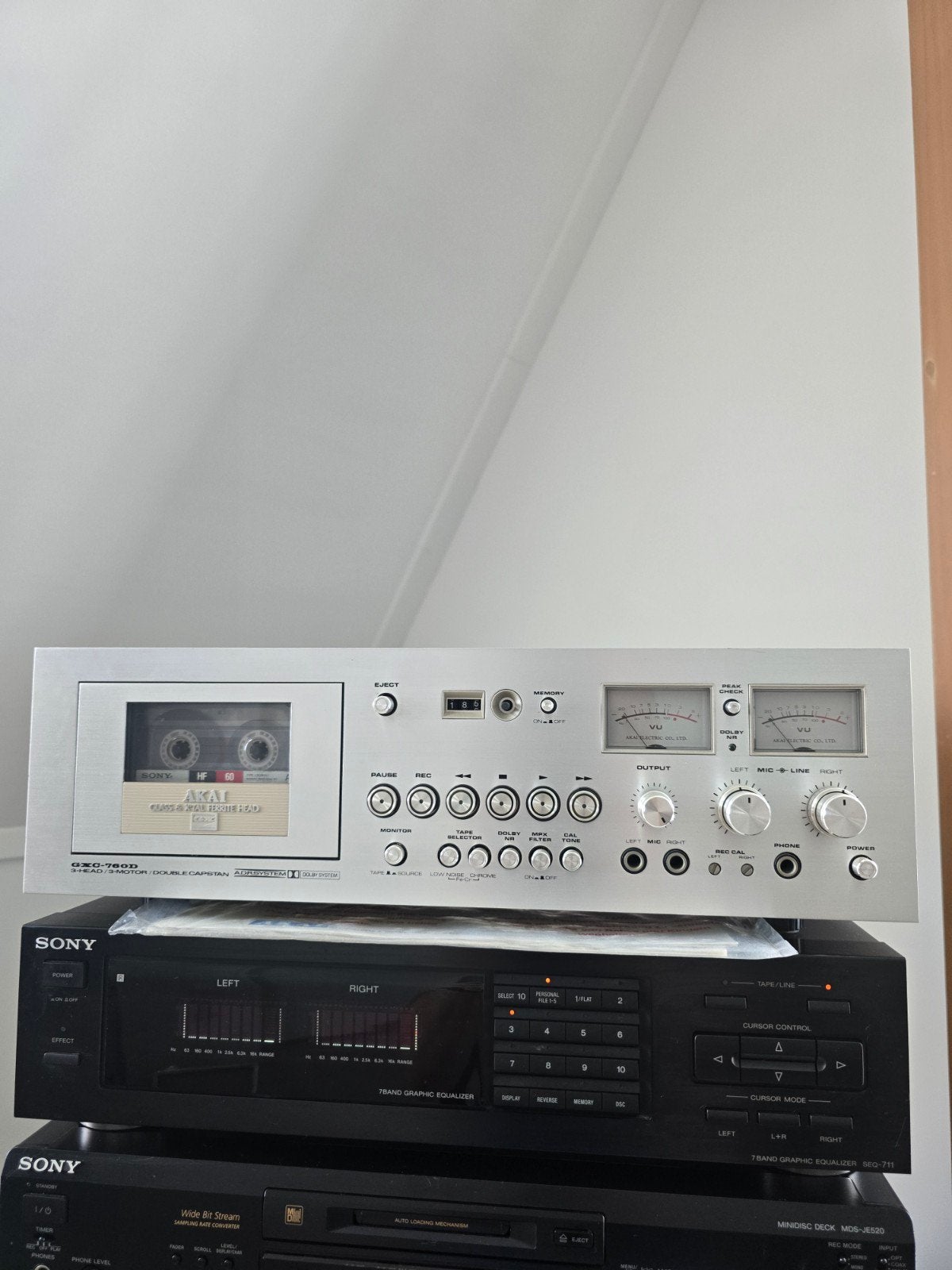 Akai GXC-760D, Ophalen, Akai