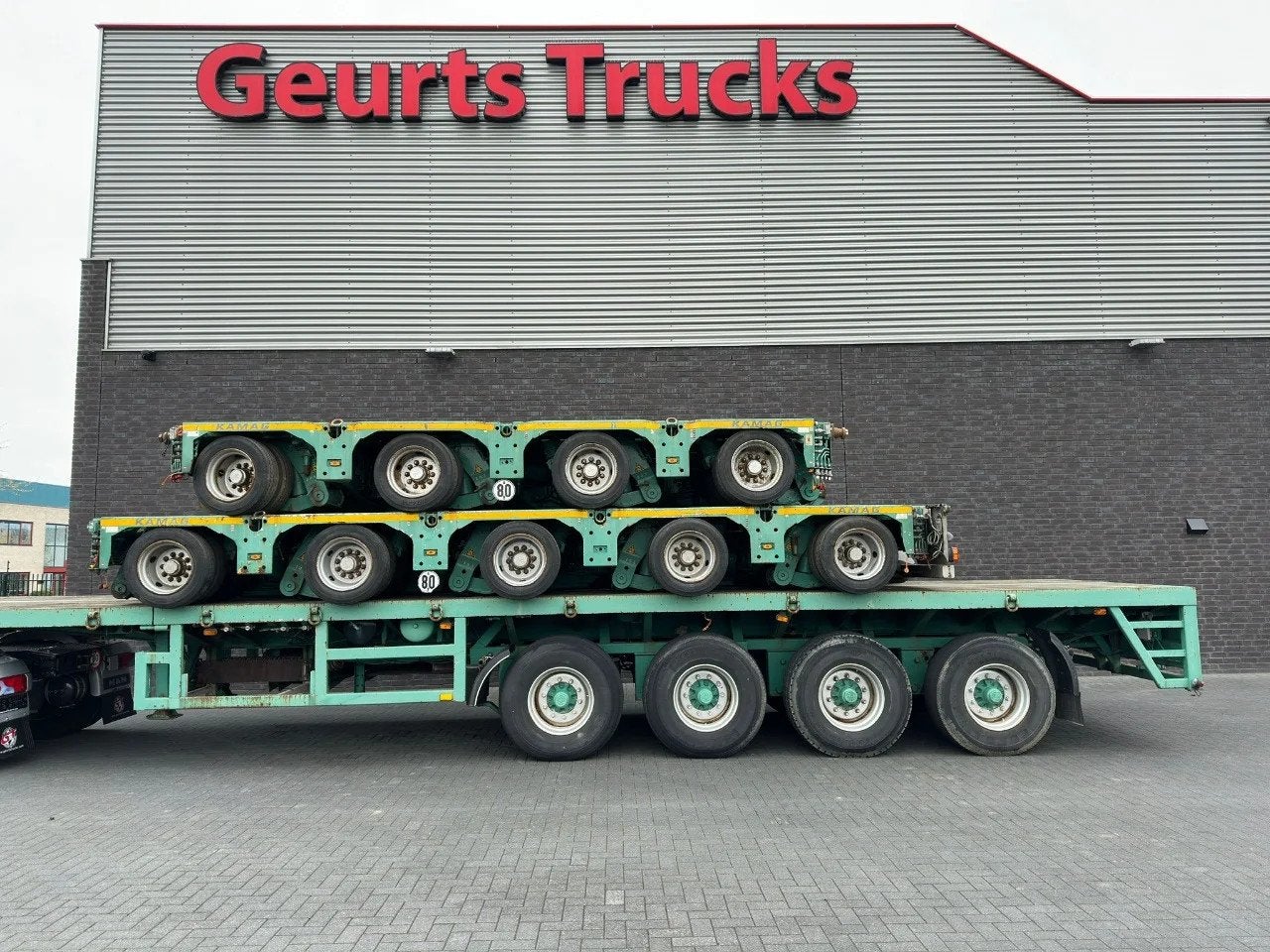 KAMAG K22 12 MODULE AXEL LINES WITH GREINER BED (bj 2010), Overige brandstoffen, Bedrijf, Aanhangers en Opleggers, Te koop