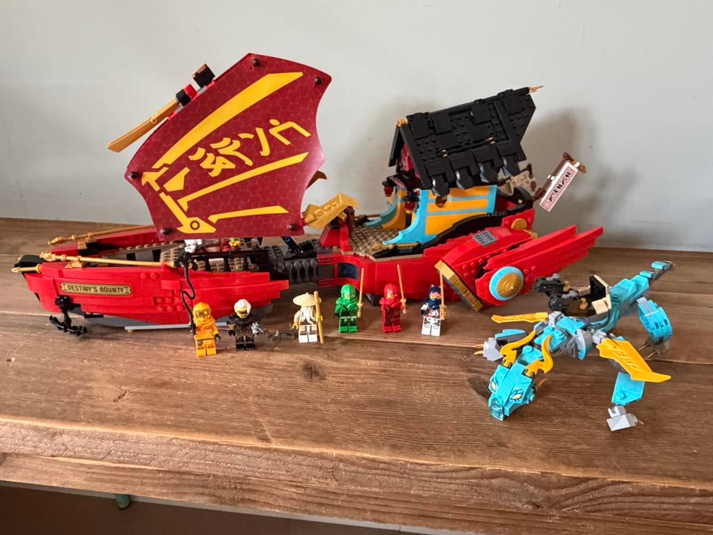 Lego Ninjago Bounty 71797, Ophalen, Zo goed als nieuw