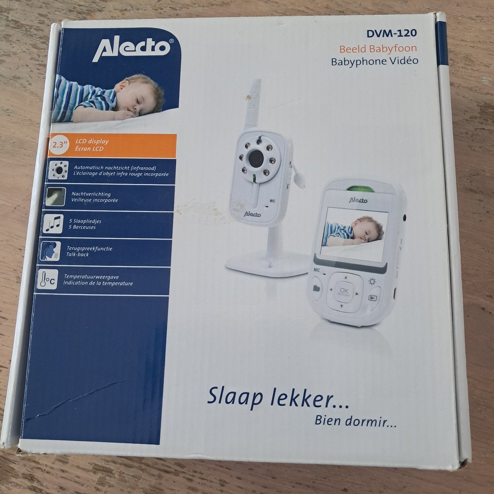 Babyphone met camera, Ophalen of Verzenden, Zo goed als nieuw, 250 meter of meer, Camera