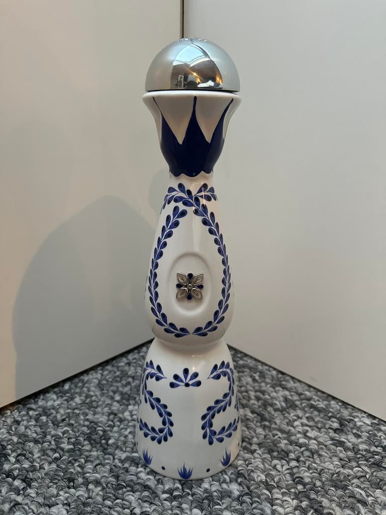 Handgemaakte tequila Mexicaanse Clase Azul porseleinen fles., Ophalen of Verzenden