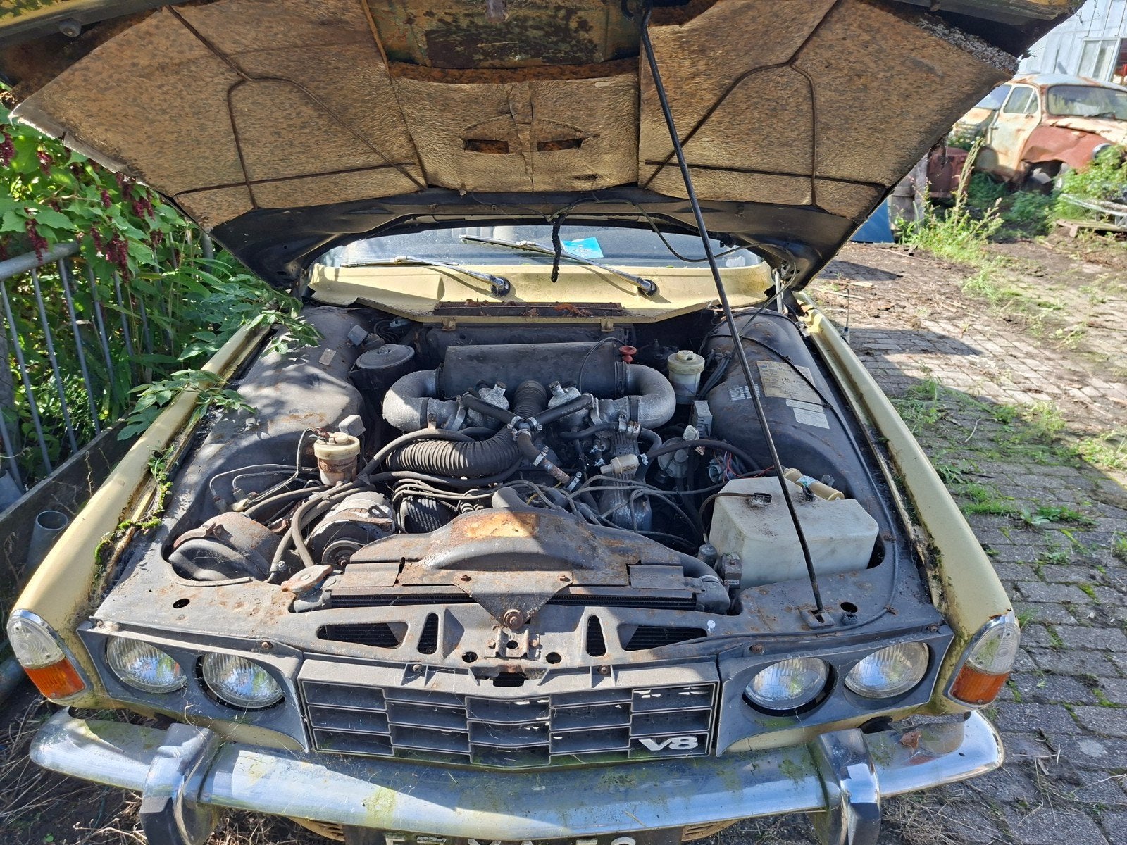 Rover 3500 1974 Geel, foto 6