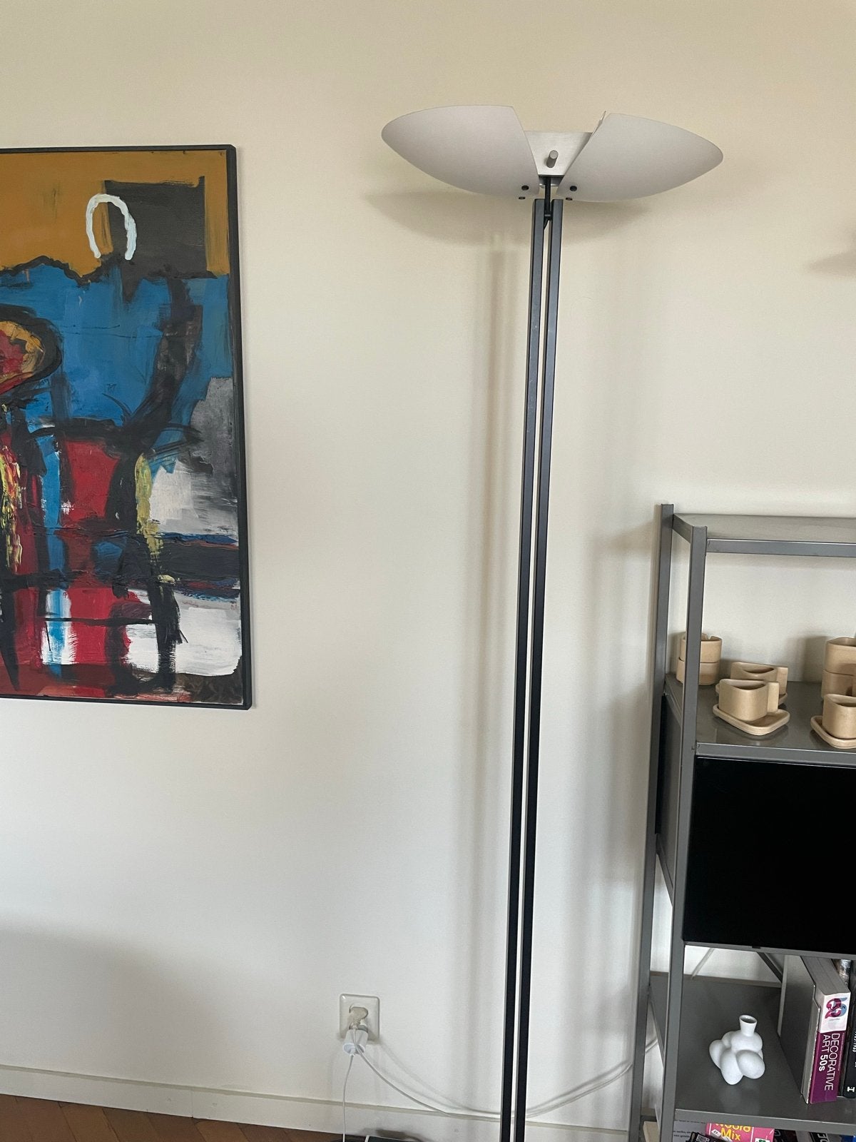 2x Classicon design staande lampen, Ophalen, Gebruikt, Metaal, 150 tot 200 cm